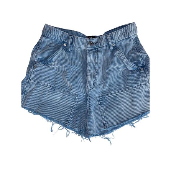 BDG URBAN OUTFITTERS HIGH RISE CARPENTER SHORTS - Picture 1 of 3